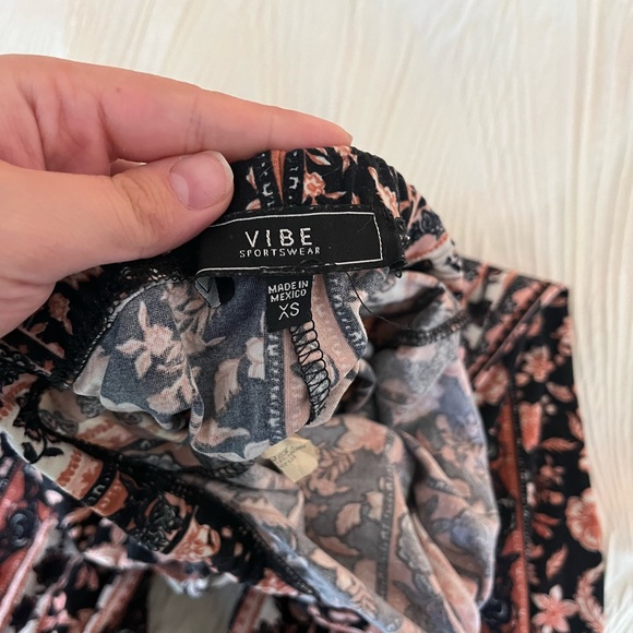 Multicolor flared soft leggings - Picture 3 of 6